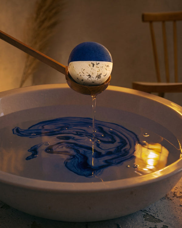 Ritual moment 01 — The indigo bloom