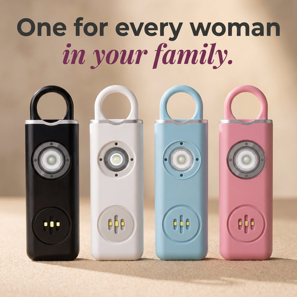 One for every woman in your family: black, white, blue and pink