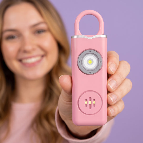 Tollyn safety alarm in pink
